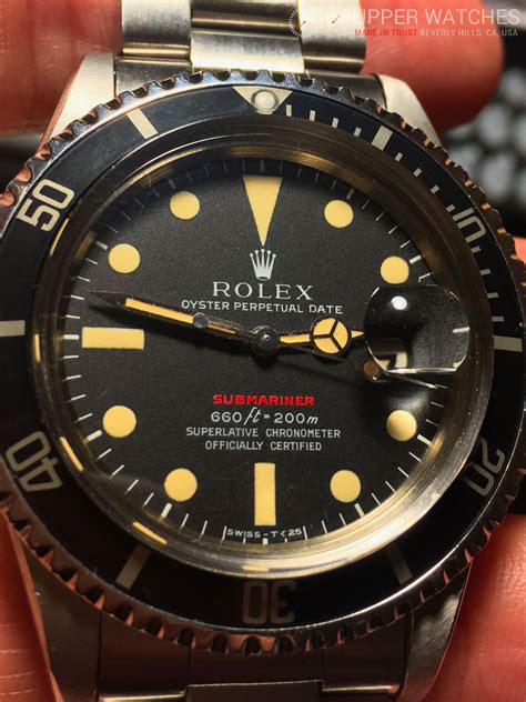 rolex submariner red sub.